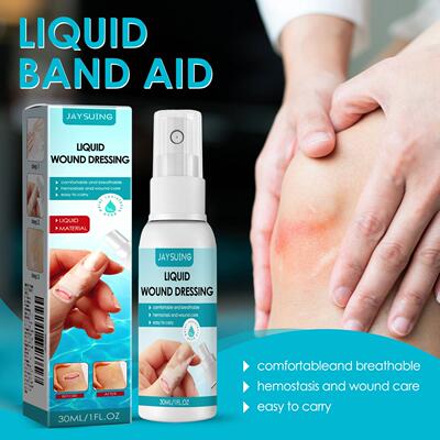 Jaysuing Waterproof Liquid Bandage Spray - Invisible Film Wo