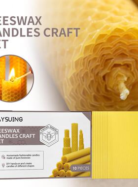 Jaysuing Beeswax Sheets Handmade DIY Christmas Atmosphere Cr