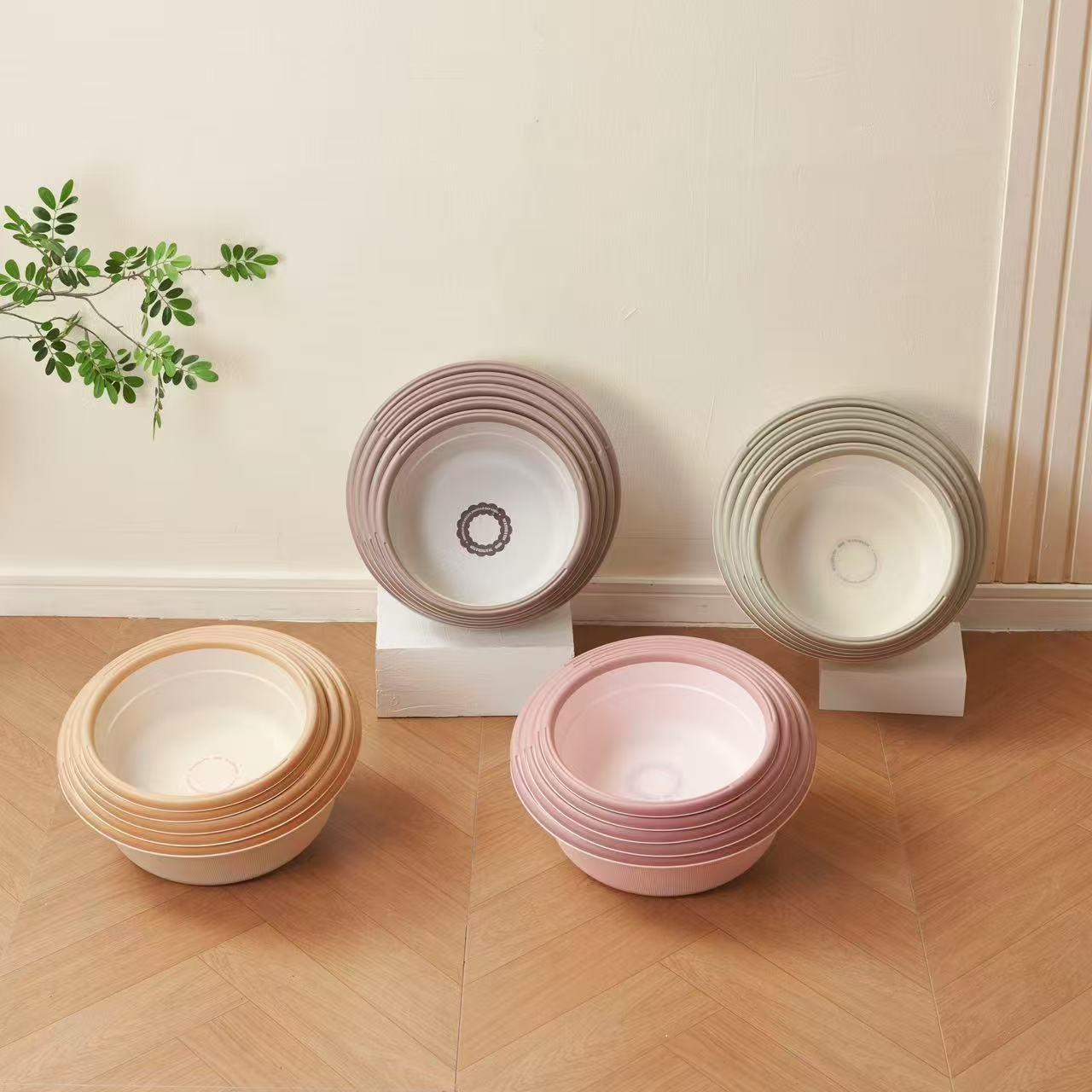 Thickened household washing basin, foot washing basin, face