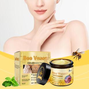 Bee Venom Skin Care Cream - Gently cleanses, smooths, and hy