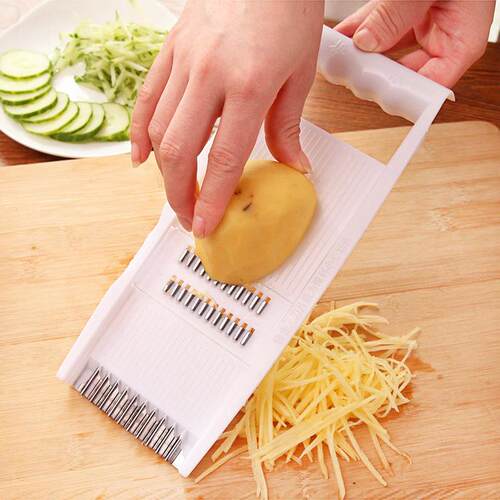 Multifunctional Vegetable Slicer for Julienne Potato, Carrot