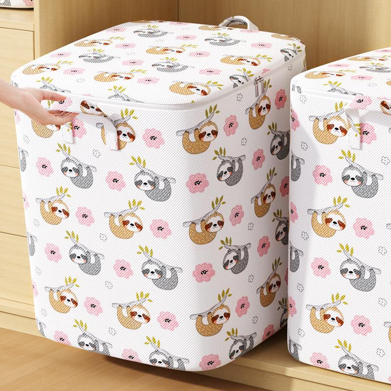 Storage bags for clothes and bedding, home organization stor