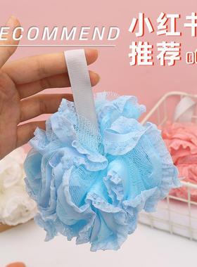 Luxury Bathing Experience: Extra Soft, Large-sized Bath Puff