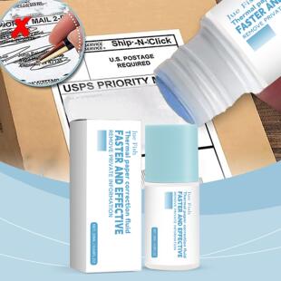 JUE FISH Thermal Paper Correction Fluid - Privacy Protection