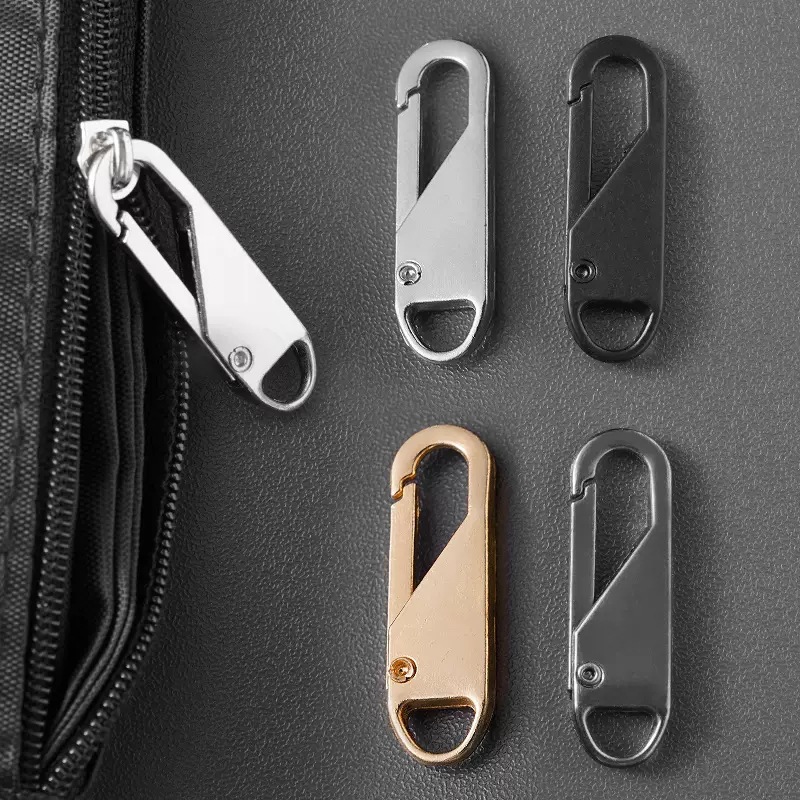Detachable Zipper Pulls Tool-Free Zipper Slides for Luggag