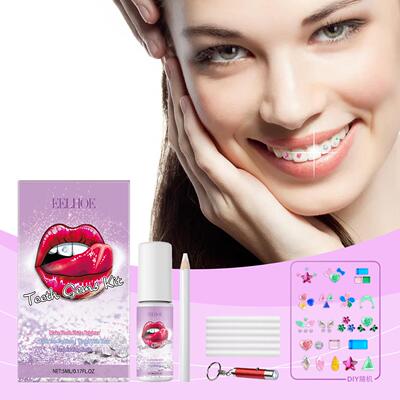 EELHOE Tooth Gem Kit - Personalized Sparkling Teeth Decor to