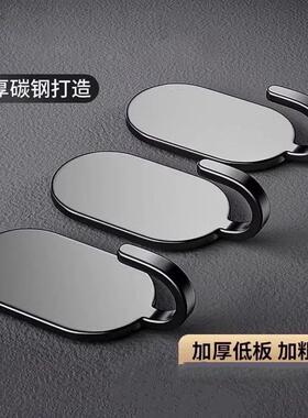 No-drill adhesive hooks for kitchen and bathroom, designed t