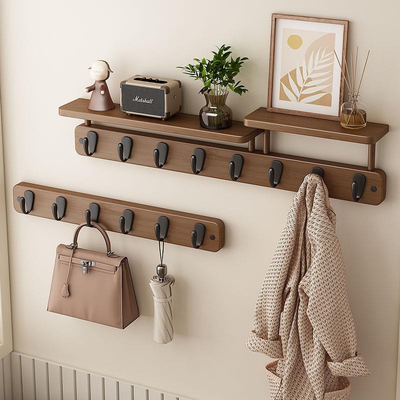 Creative Retro Entryway Key Holder and Wall-Mounted Coat Rac