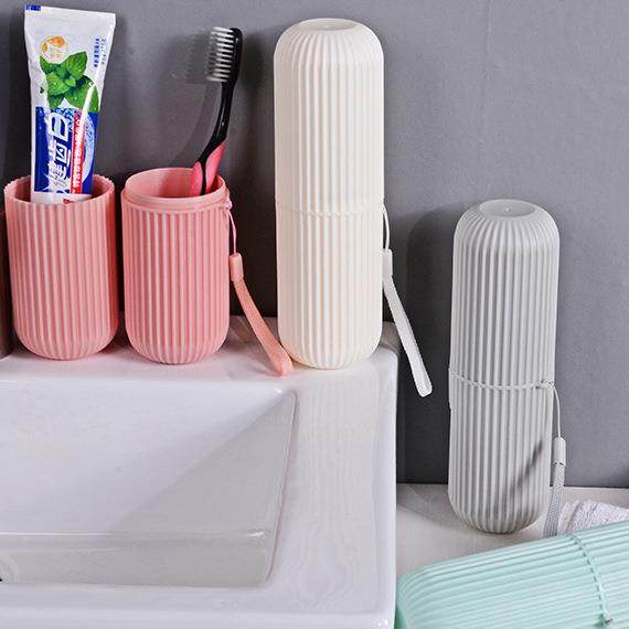 Striped Cup Set Toothbrush Holder, Toothbrush Cup, Toothpast,家庭/个人清洁工具,牙刷架/牙具座,淘宝优惠券,粉丝福利购,淘宝优惠卷