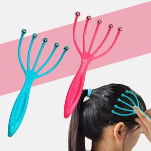 Ball-headed Five-claw Scalp Massager Manual Massage Comb Hea