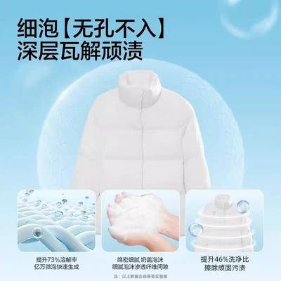 10-pack of down jacket cleaning wipes, no-rinse and powerful