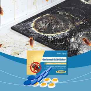 MOONSPRY Cockroach Bait Strips - Special Indoor Use for Home