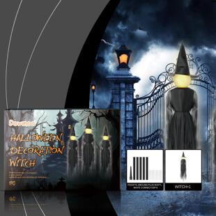 Dowmoo Halloween Witch Figurine - A lightweight and whimsica