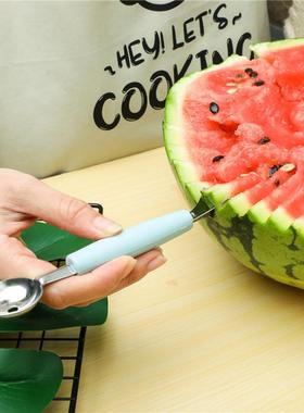 Dual-Head Stainless Steel Watermelon Baller, Kitchen Waterme