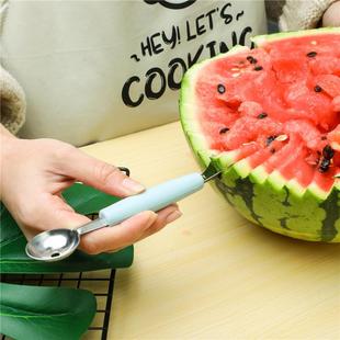 Dual-Head Stainless Steel Watermelon Baller, Kitchen Waterme