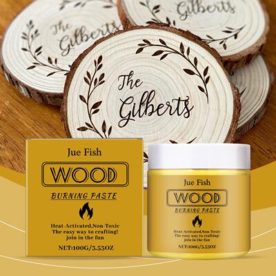 Cross-border JUE FISH Wood Burning Paste DIY Pyrography Wood