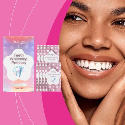 ORALHOE Teeth Whitening Strips Deep Cleaning Stain Removal F