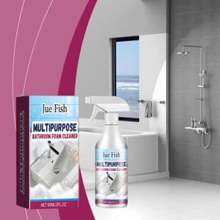 Jue Fish Bathroom Foam Cleaner - Effectively cleans bathroom