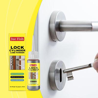 JUE FISH Lock Core Lubricating Powder - Fine dry powder that