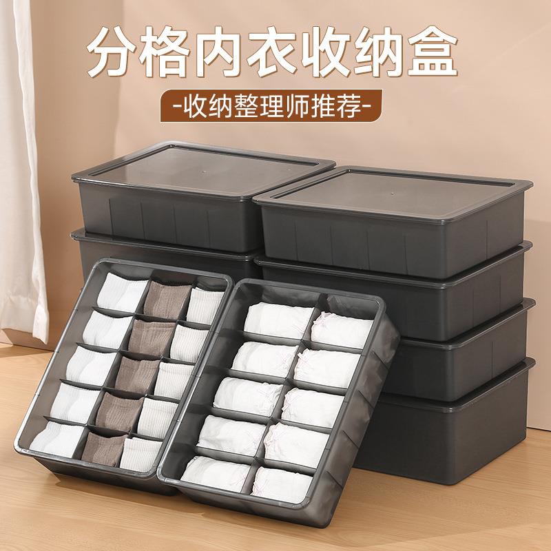 3-in-1 Storage Organizer for Underwear, Socks, and Intimate