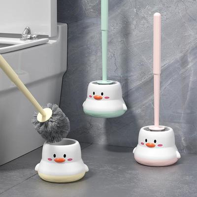 Cute household toilet brush for bathroom, restroom, or washr