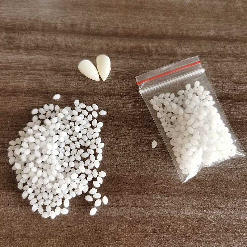 Resin vampire teeth fangs halloween Props diy teeth Plus glu