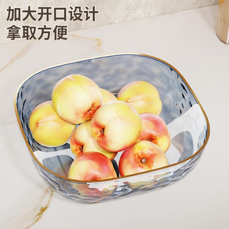 A modern, luxurious-style plastic fruit platter for the livi