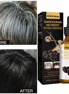 Effective Gray White Hair Treatment Serum Liquid Natural Col