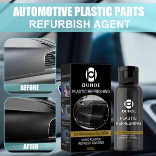 OUHOE Car Plastic Restorer & Cleaner - Interior Dust Prevent