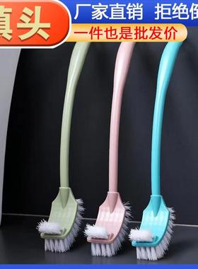 Long-Handle Toilet Brush Set for Thorough Cleaning, No Dead