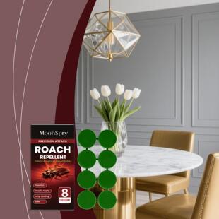 MOONSPRY Cockroach Bait Strips - Convenient for Cleaning Ind