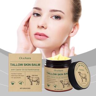 OCEAURA Beef Tallow Moisturizing Cream - Hydrating and Moist