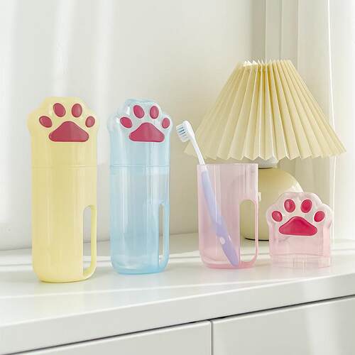 Wholesale Portable Plastic Toothbrush and Toothpaste Organiz