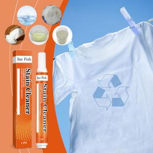 JUE FISH No-Wash Stain Remover Pen for Clothes - A convenien