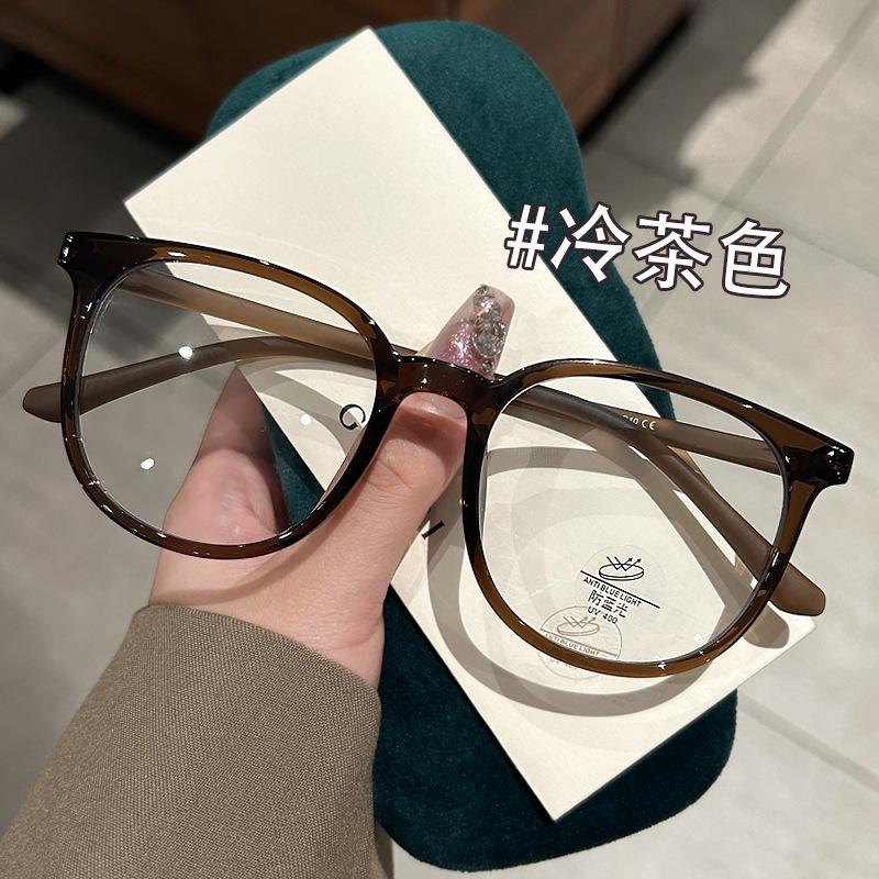 空眼镜框黑眼睛框镜架无镜片框架