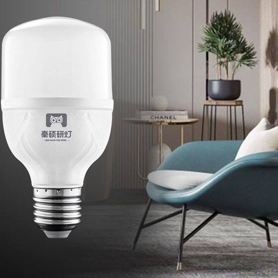 秦硕LED球泡年华系列节能灯泡网红卧室灯泡客厅灯泡亮堂护眼节能