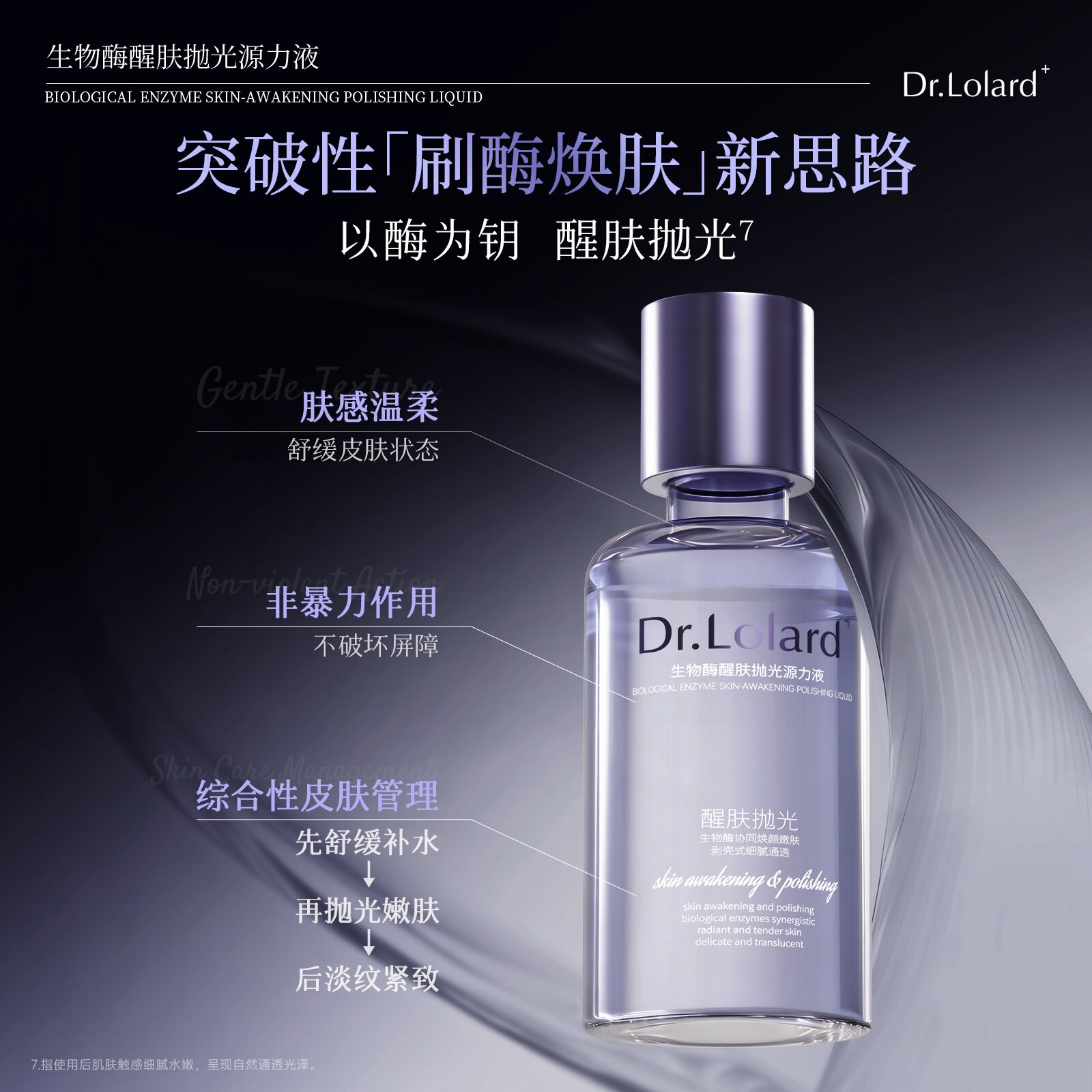 Dr.Lolard+生物酶醒肤抛光源力液