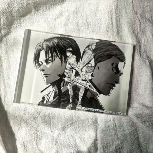 巨人利威尔埃尔文双人原画亚克力砖周边 日谷同人亚克力砖进击