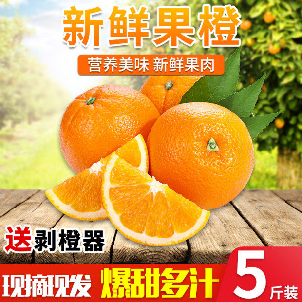 橙子新鲜水果当季正宗江西赣州赣南中小脐橙孕妇水果时令采摘5斤,水产肉类/新鲜蔬果/熟食,橙,淘宝优惠券,粉丝福利购,淘宝优惠卷
