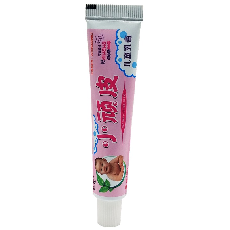 仁亿小顽皮儿童乳膏宝宝婴幼儿皮肤干燥痒蚊虫叮咬草本止痒