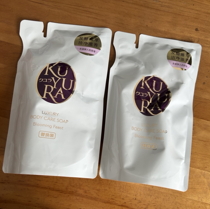 可悠然奢宠美肌沐浴露宁澄馨香替换装保湿修护320ml*1袋温和