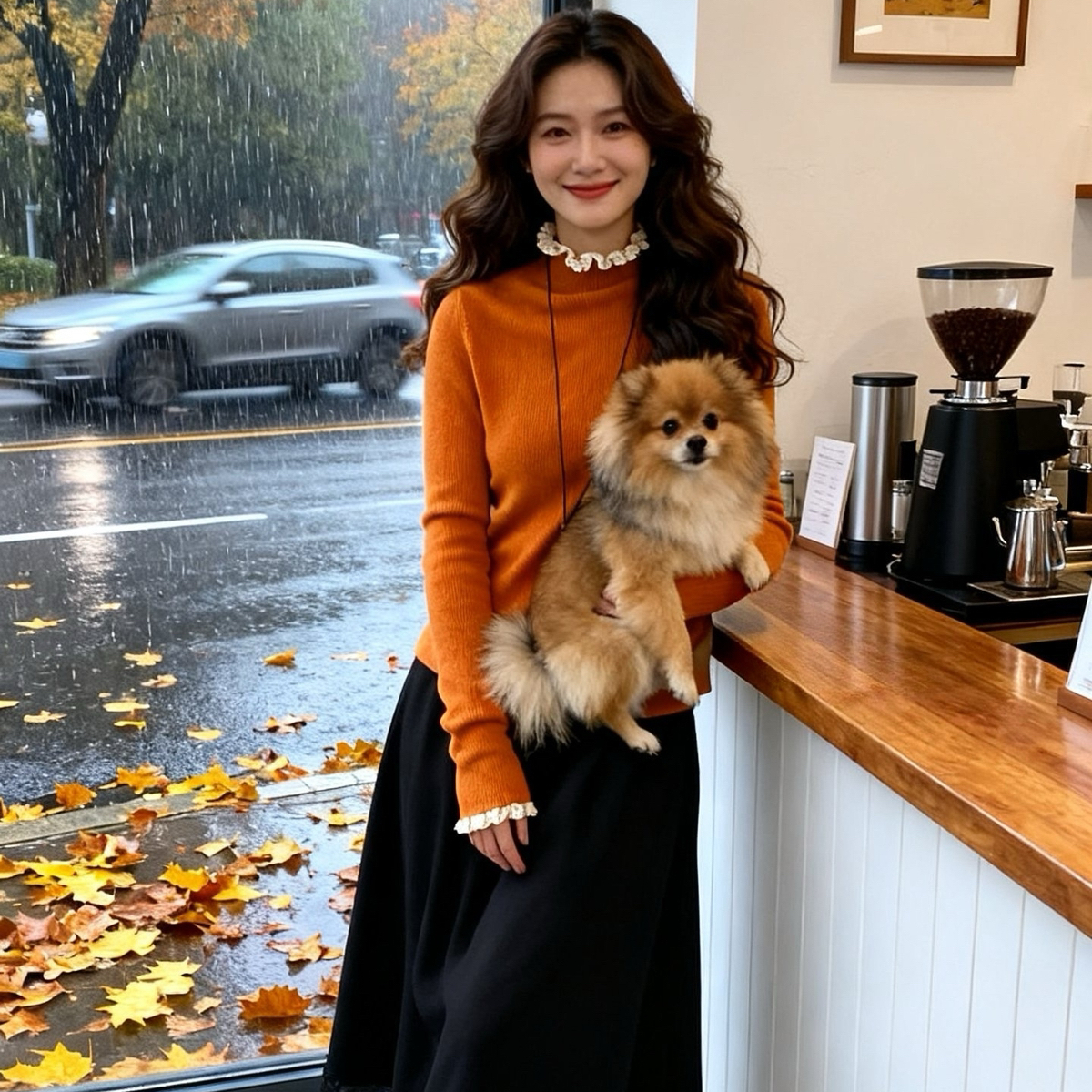 ternal.西子-接超大弹力半高领百搭打底衫针织衫（含6羊毛）m1618