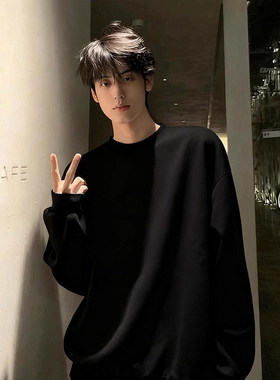 Anniehall official物空宋松nans男装230克精梳纯棉美式T恤打底衫