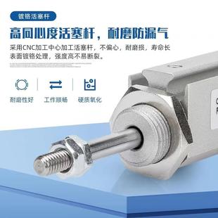 10D 15D M9BL CDJP2L6 A93L 25D SMC针型脚座气缸CJP2L6 20D