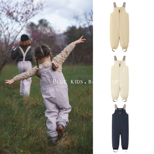 户外连体棉裤 防风防水夹棉保暖背带裤 儿童宝宝滑雪裤 25秋冬新款