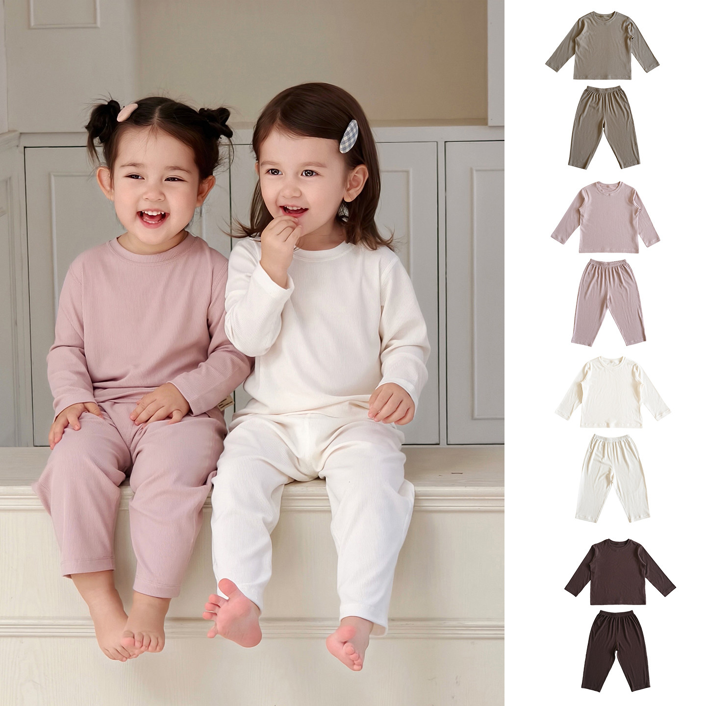 哇塞!这套宝宝家居服好软糯~A类