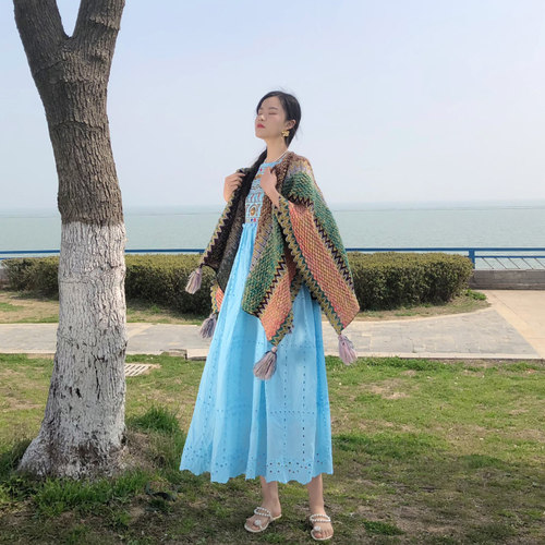 【送运费险】斗篷披肩民族风披风