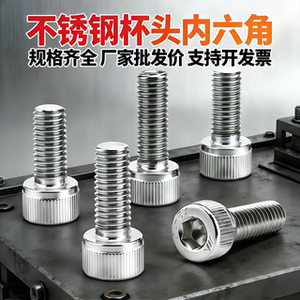 DIN912-304不锈钢内六角螺钉