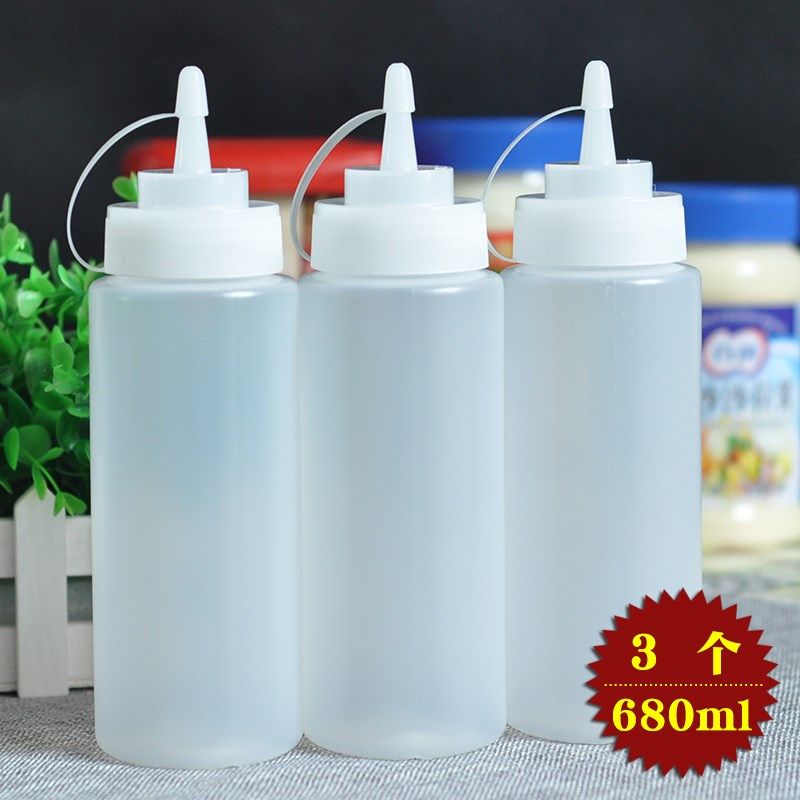 奶茶店沙拉酱挤压瓶 商用 大号大号塑料酱汁调味加厚款手压式家用|ruв категории кухня/посуда, кухонный Гаджет/кухня хранения, тарного хранения/кухня хранения посуды, приправы бутылки - от Buy2taobao.com для оказания профессиональной услуги покупки агента Taobao