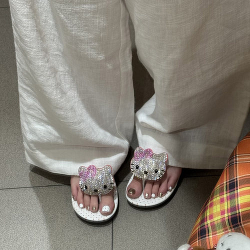 【叶小欧】厚底增高eva踩屎感人字拖网红沙滩凉鞋夏季夹脚拖鞋女